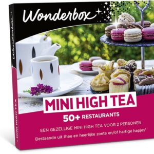 Wonderbox Cadeaubon – Mini High Tea