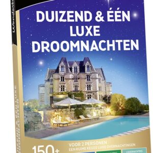 Wonderbox Cadeaubon - Duizend & Één Luxe Droomnachten